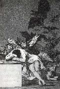Francisco Goya El Sueno de la razon produce monstruos oil painting reproduction
